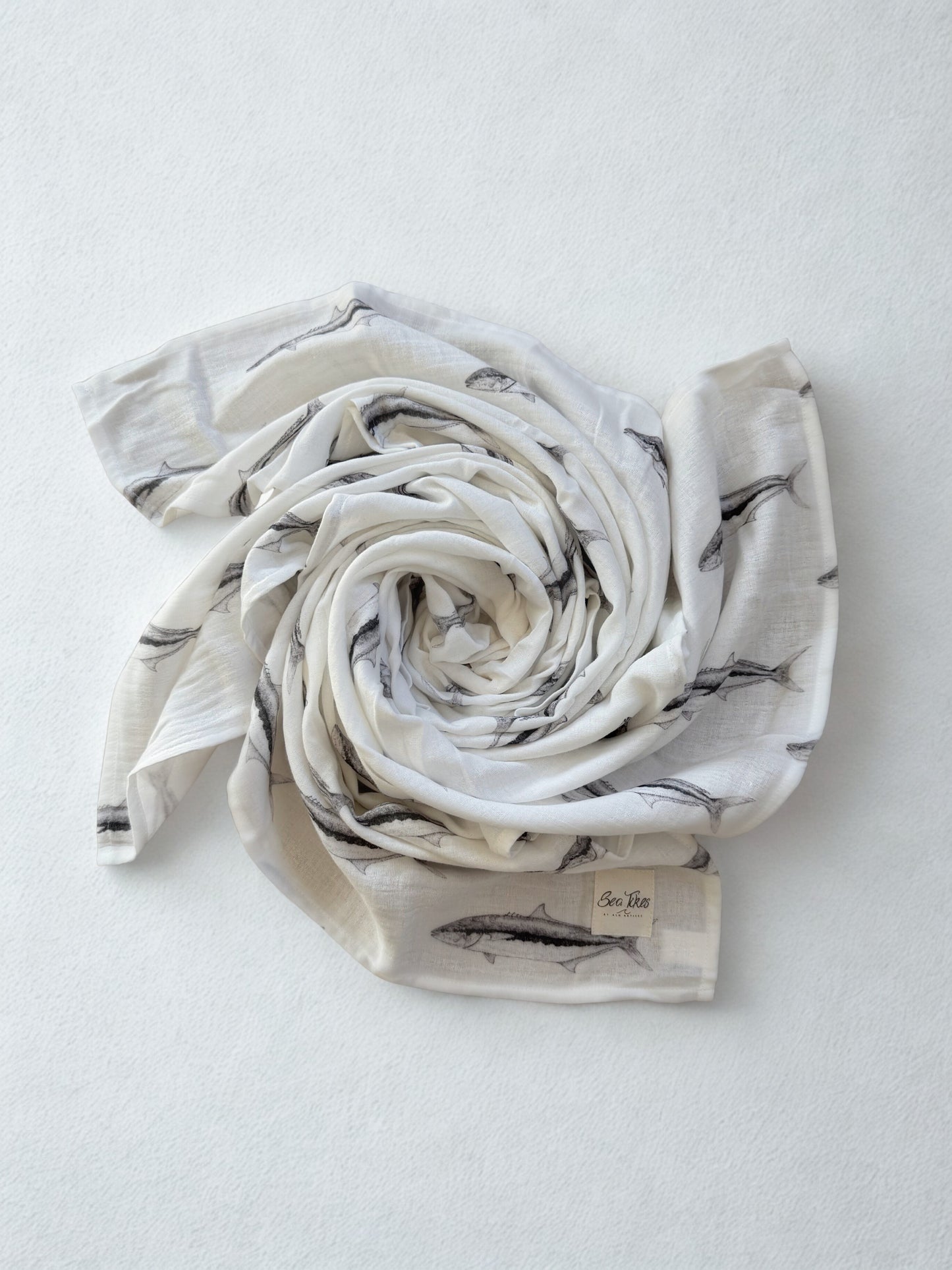 Kingfish Baby Muslin Blanket