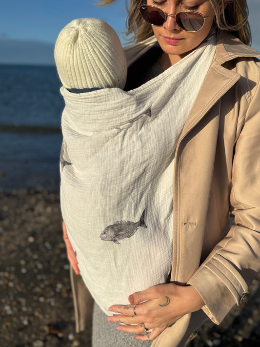 Snapper Baby Muslin Blanket