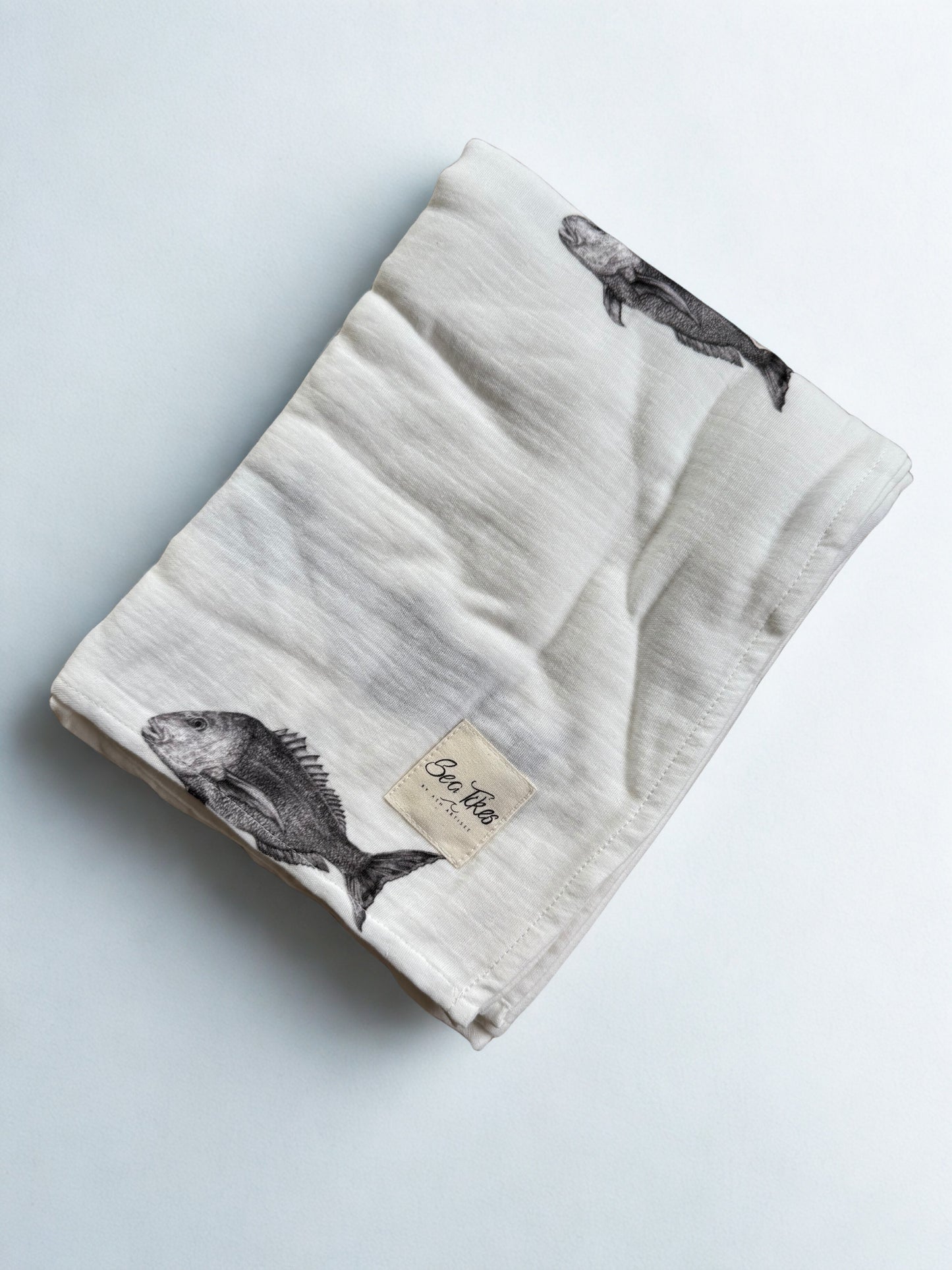 Snapper Baby Muslin Blanket