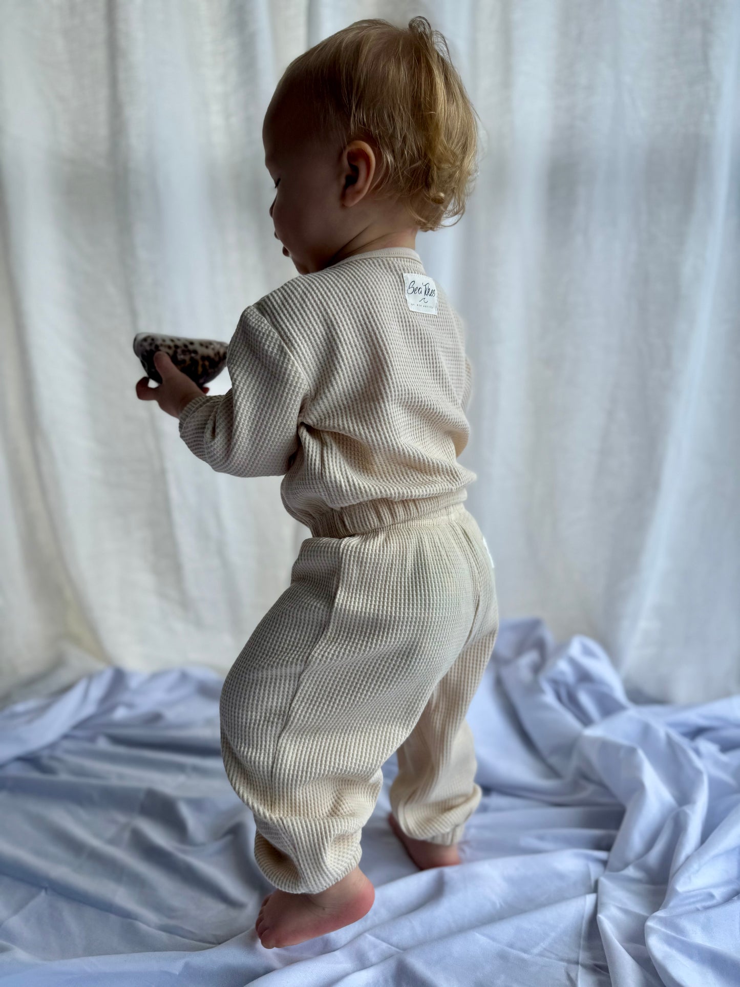 Sea Tikes - Sand Waffle set with Kingfish accent